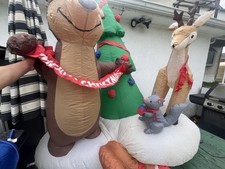 Airblown christmas deer for sale  Elmwood Park