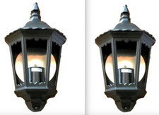 Pair panel half for sale  CRAVEN ARMS
