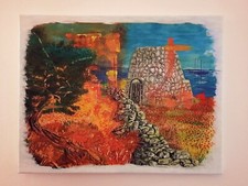 Quadro dipinto mano usato  Roma