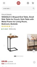 Vasagle shaped end for sale  Cleveland