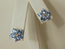 gold earrings blue 10k topaz for sale gold earrings blue 10k topaz for sale Clinton Township