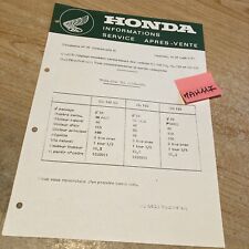 Honda moto 1975 d'occasion  Decize