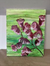 Acrylic floral abstract for sale  Charlestown