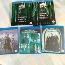 The Complete Matrix Trilogy Blu Ray, DVD Blu-ray 3 Disc Set  comprar usado  Enviando para Brazil