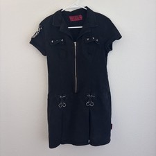 Usado, Mini vestido vintage 2000’s Tripp NYC preto exército carga gótico M comprar usado  Enviando para Brazil