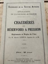 Livre chaudières réservoirs d'occasion  Saint-Léonard-de-Noblat