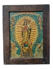 Antico quadro religioso usato  Roma