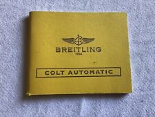 Libretto booklet breitling usato  Napoli