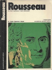 Rousseau vita pensiero usato  Italia