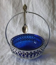 Ancien sucrier verre d'occasion  Brienon-sur-Armançon