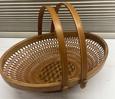 Vtg oval wicker for sale  Colorado Springs