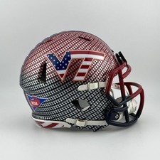 Mini capacete de futebol americano Virginia Tech Hokies personalizado estrelas e listras mergulhado em água comprar usado Mini capacete de futebol americano Virginia Tech Hokies personalizado estrelas e listras mergulhado em água comprar usado  Enviando para Brazil