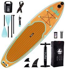 DAMA 10'6" prancha de stand up paddle inflável, prancha de ioga, assento para câmera, usado comprar usado  Enviando para Brazil
