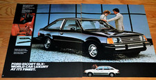 1983 Ford Escort GLX revendedor original anúncio impressão anúncio-83 comprar usado  Enviando para Brazil