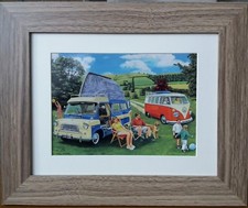 Campsite stunning framed for sale  BLACKPOOL