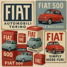 Nostalgic art fiat gebraucht kaufen  Dresden