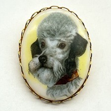 Vintage dog cameo for sale  Walden