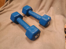 Pair neoprene dumbbell for sale  Flint
