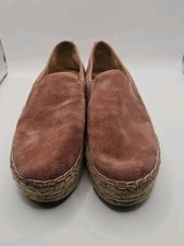 Sapato Feminino Sam Edelman Catherine Tamanho 8 Plataforma Espadrille Mauve Camurça, usado comprar usado  Enviando para Brazil