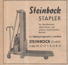 Steinbock stapler moosburg gebraucht kaufen  Ludwigsburg