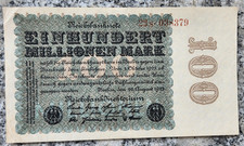 Deutsches reich reichsbanknote gebraucht kaufen  Friedrichshafen
