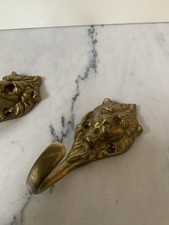 Messing kleiderhaken löwe gebraucht kaufen  Lehre