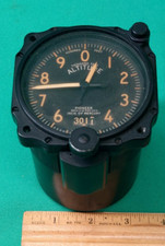 Indicador de altitude de aviação vintage Pioneer aeronave piloto medidor comprar usado  Enviando para Brazil