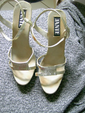 Pumps silber high gebraucht kaufen  Stein