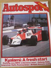 Autosport feb 1981 for sale  BRISTOL