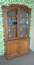 Schöner wohnzimmerschrank vit gebraucht kaufen  Bornheim