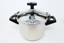 Panela de pressão pesada BRA Bravo aço inoxidável 6 litros inox 18/10 Espanha muito bom estado usado comprar usado  Enviando para Brazil