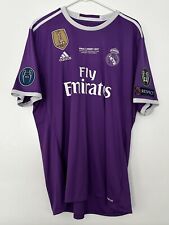 Camiseta Real Madrid 2016/17 Final Oficial Champions League Ronaldo XL segunda mano  Embacar hacia Argentina