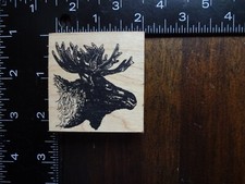 Carimbo de borracha animal MOOSE HEAD comprar usado  Enviando para Brazil
