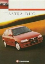Vauxhall astra duo for sale  UK