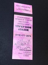 Vintage canada matchbook d'occasion  Expédié en Belgium