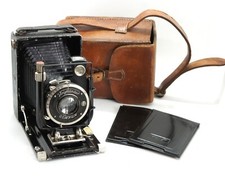 Lente de câmera Voigtlander Bergheil 6x9" placa dobrável HELIAR F=10,5 cm F4.5 comprar usado  Enviando para Brazil
