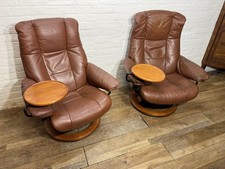 Stressless ekornes leather for sale  BOURNEMOUTH