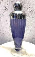 Striped glass cocktail for sale  Plant City