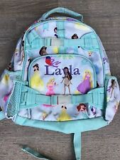Mochila infantil Pottery Barn Disney princesa tamanho pequeno bordada bolsa Layla PBK comprar usado  Enviando para Brazil