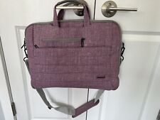 Brinch Roxa Zíper Completo 15,5" Bolsa Acolchoada para Laptop Pasta comprar usado  Enviando para Brazil