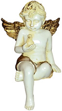Cherubs angels shelf for sale  LEEK