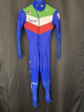 Terno de patinação de velocidade italiano de pista curta, tamanho médio, Fila Speedsuit, Skinsuit M comprar usado  Enviando para Brazil