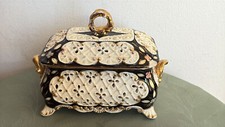 Cofanetto porcellana vintage usato  Italia