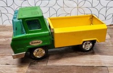 Cabine basculante vintage Bandai Line verde e amarela cama aberta caminhão 7,5 polegadas comprar usado  Enviando para Brazil
