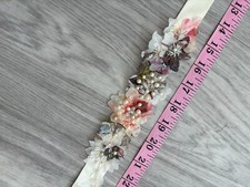 Blumengürtel braut hochzeit gebraucht kaufen  Versand nach Germany