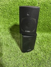 Alto-falantes Surround Satélite Coby Home Theater 5.1 (Conjunto de 2) na Cor Preta comprar usado  Enviando para Brazil
