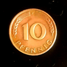 Pfennig 1950 brd gebraucht kaufen  Hamburg