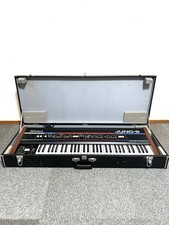 Usado, Roland JUNO-6 61 teclas 6 vozes teclado sintetizador analógico polifônico com estojo #4 comprar usado Usado, Roland JUNO-6 61 teclas 6 vozes teclado sintetizador analógico polifônico com estojo #4 comprar usado  Enviando para Brazil