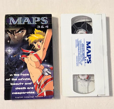 Usado, MAPS 3 & 4 VHS Japanese Anime Manga ADV Films Sci-Fi Mapman English Dubbed comprar usado  Enviando para Brazil