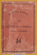 Letteratura tedesca otto usato  Bari